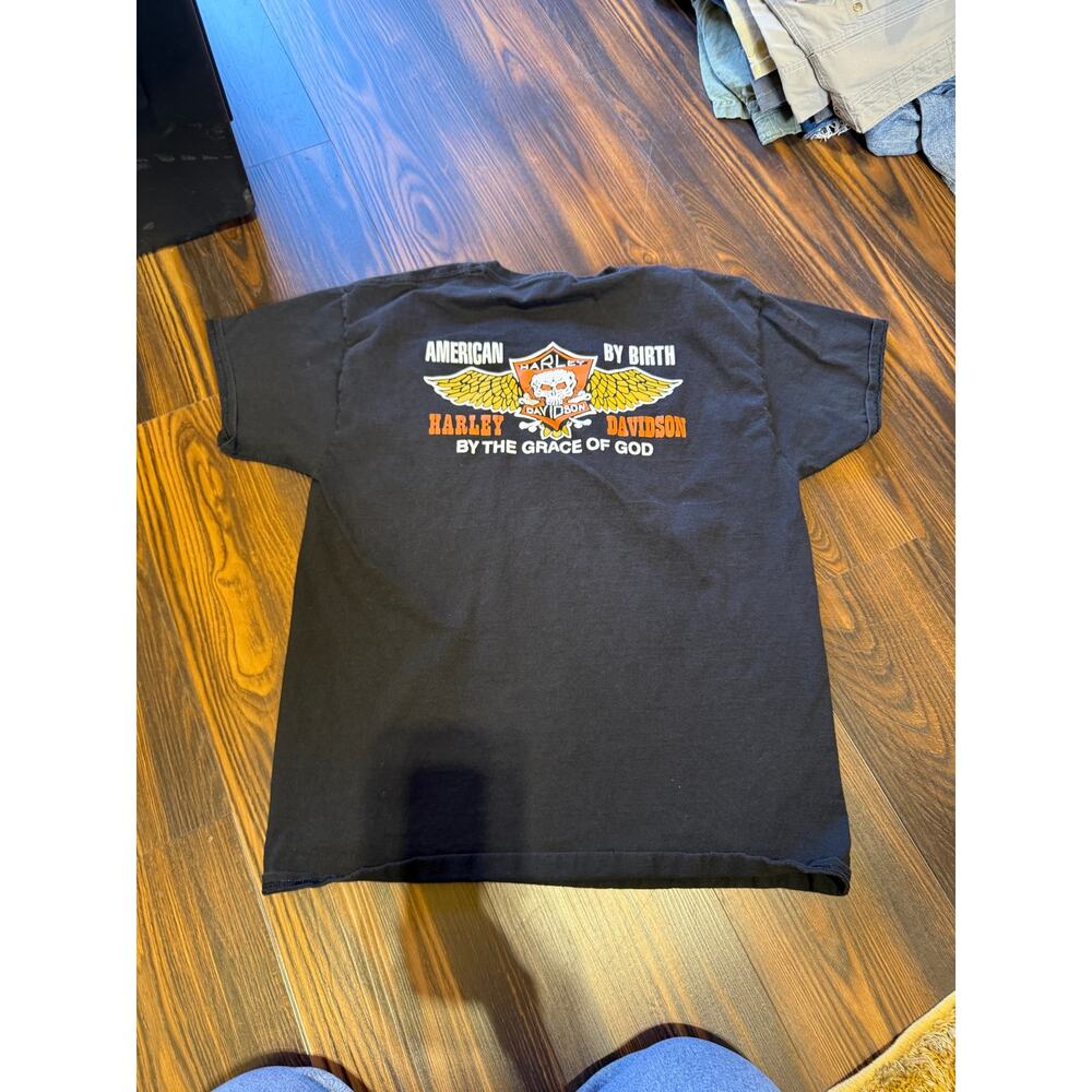 Harley Davidson Short Sleeve Pocket Tee Size S/M
